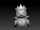 Rubber Duck - Evil Queen model - 3D print-4