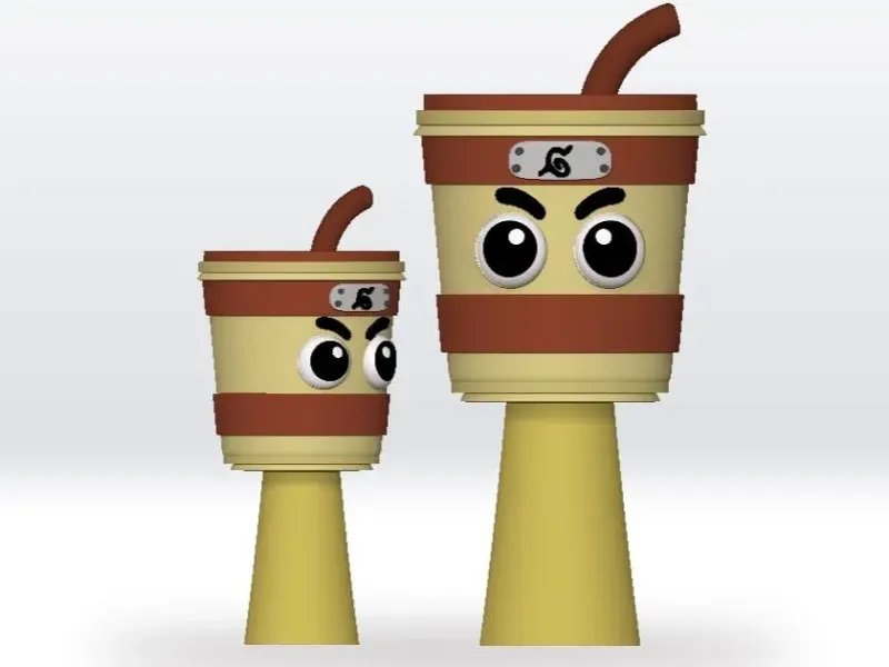 Sprunki Italian Brainrot Cappuccino STL file 3D Model Fanart