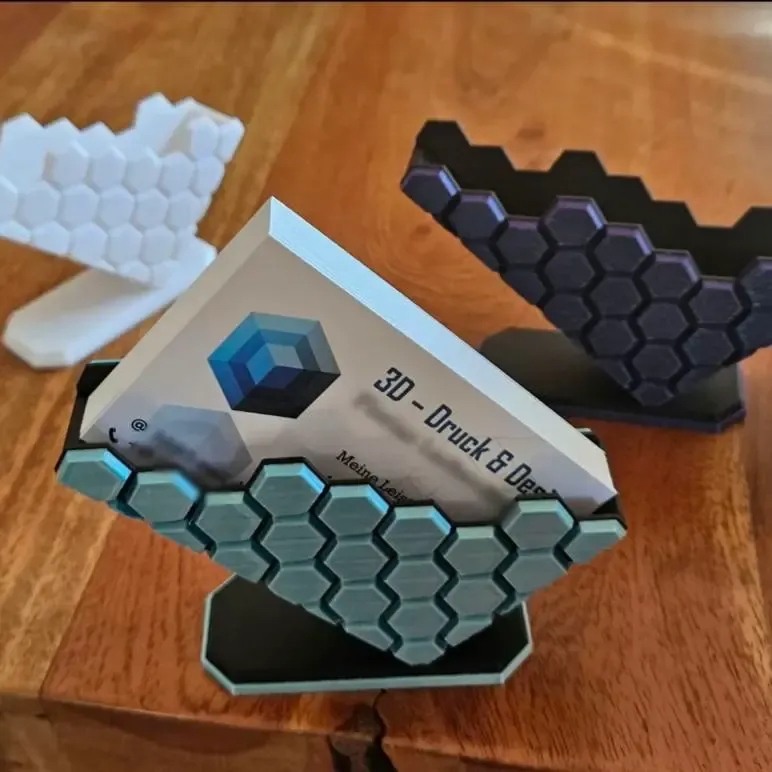 Honeycomb Business Card Holder