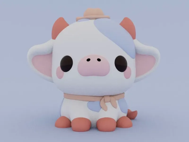 Vaca Kawaii - Howdy