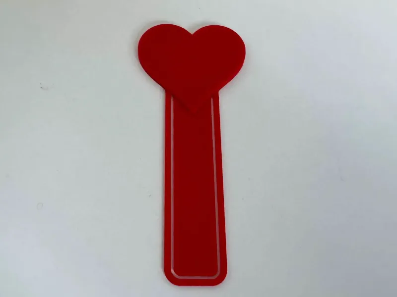 Heart bookmark