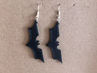 EARRING PENDANT BATMAN bat
