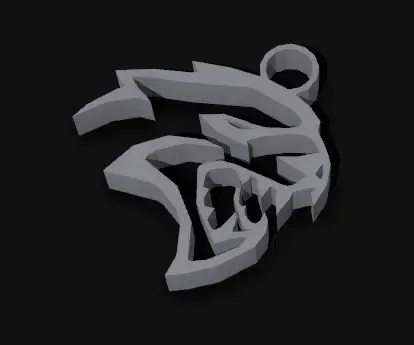 hellcat keychain