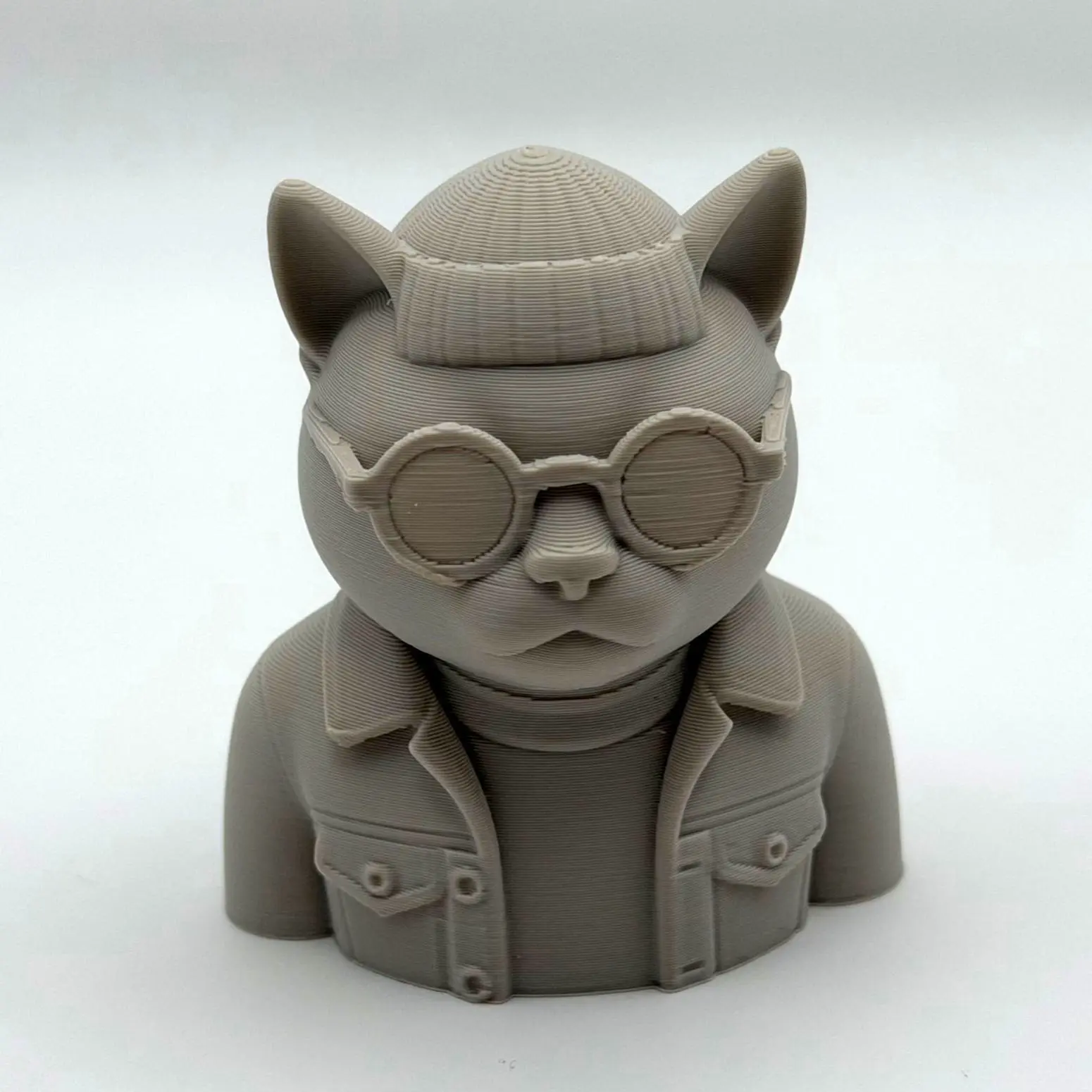 Hipster Kitten Bust