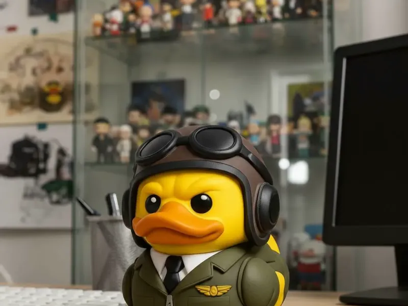 Rubber Duck - Pilot model - 3D print