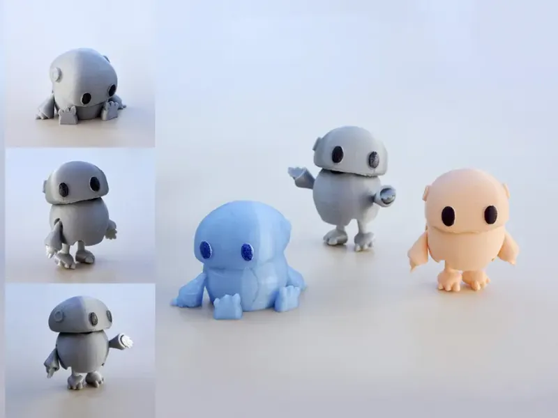 Wip: Pequeno robô articulado