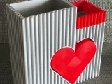 heart double vase-0