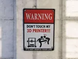 3D Printer Warning Sign-1