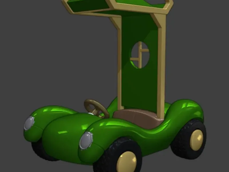 Hong Kong Phooey Car