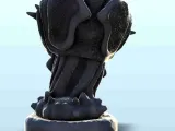 Set of six alien creatures busts 13 - miniatures sci-fi scie-7