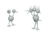 Pokemon Doduo & Dodrio - Ready for 3D Printing!-0