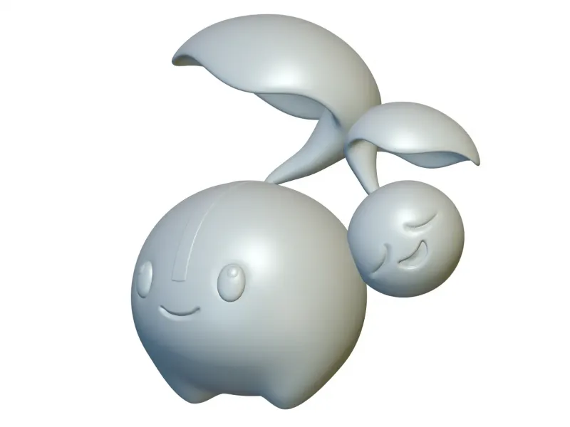 Pokemon Cherubi #420 - Ready for 3D Printing!