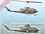 Bell AH-1 Huey Cobra Snake helicopter - miniatures warhammer-2