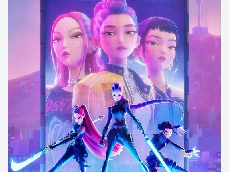 3 figurine Kpop Zoé, Mira, Rumi