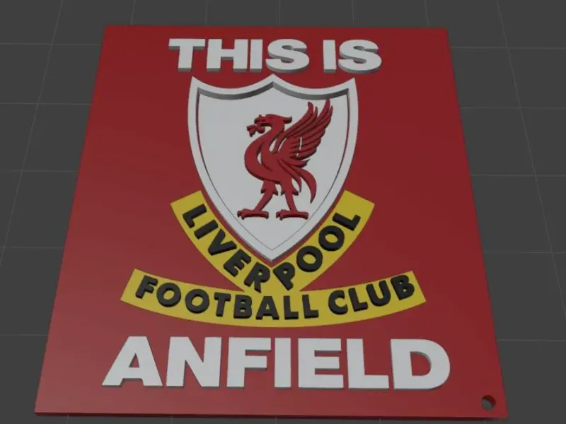 LIVERPOOL FOOTBALL CLUB KEYCHAIN