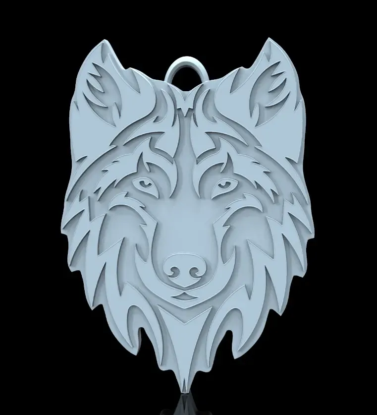 Wolf pendant