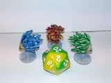 FLAMING SKULL - 28MM D&D MINIATURE-1
