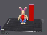 99 nights in the forest Easter Bunny 3D Model STL 3mf-3