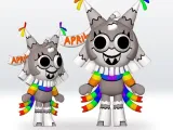 Dandy's World - Colorful April Yatta STL file 3D Model-0
