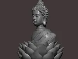 Buddha for 3D Printing 3D print model-6