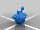 PUMPKABOO - 3D printable Halloween Pokemon!-3
