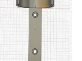Halter für schmale Spraydosen mit 53 mm Durchmesser-0