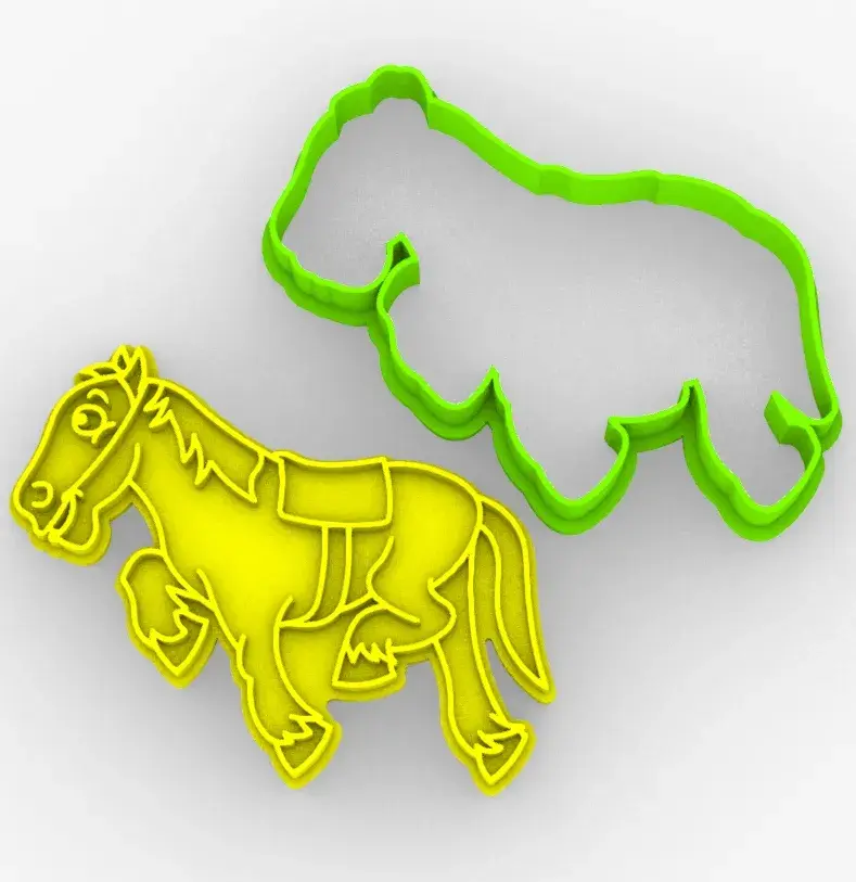 Cookie Cutter, horse ,Polymer Clay Cutters