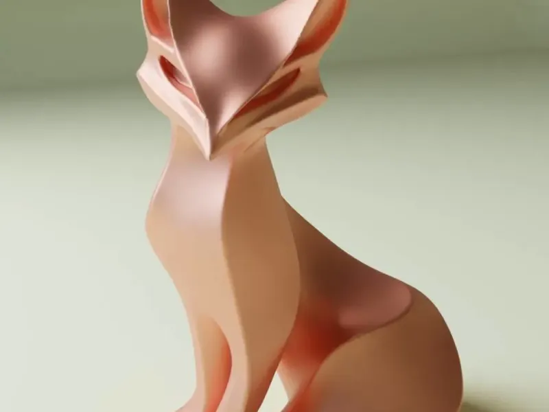 Fox Sculpture