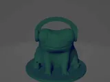 Headphones frog-0