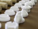Wine Cork Chess Set-3