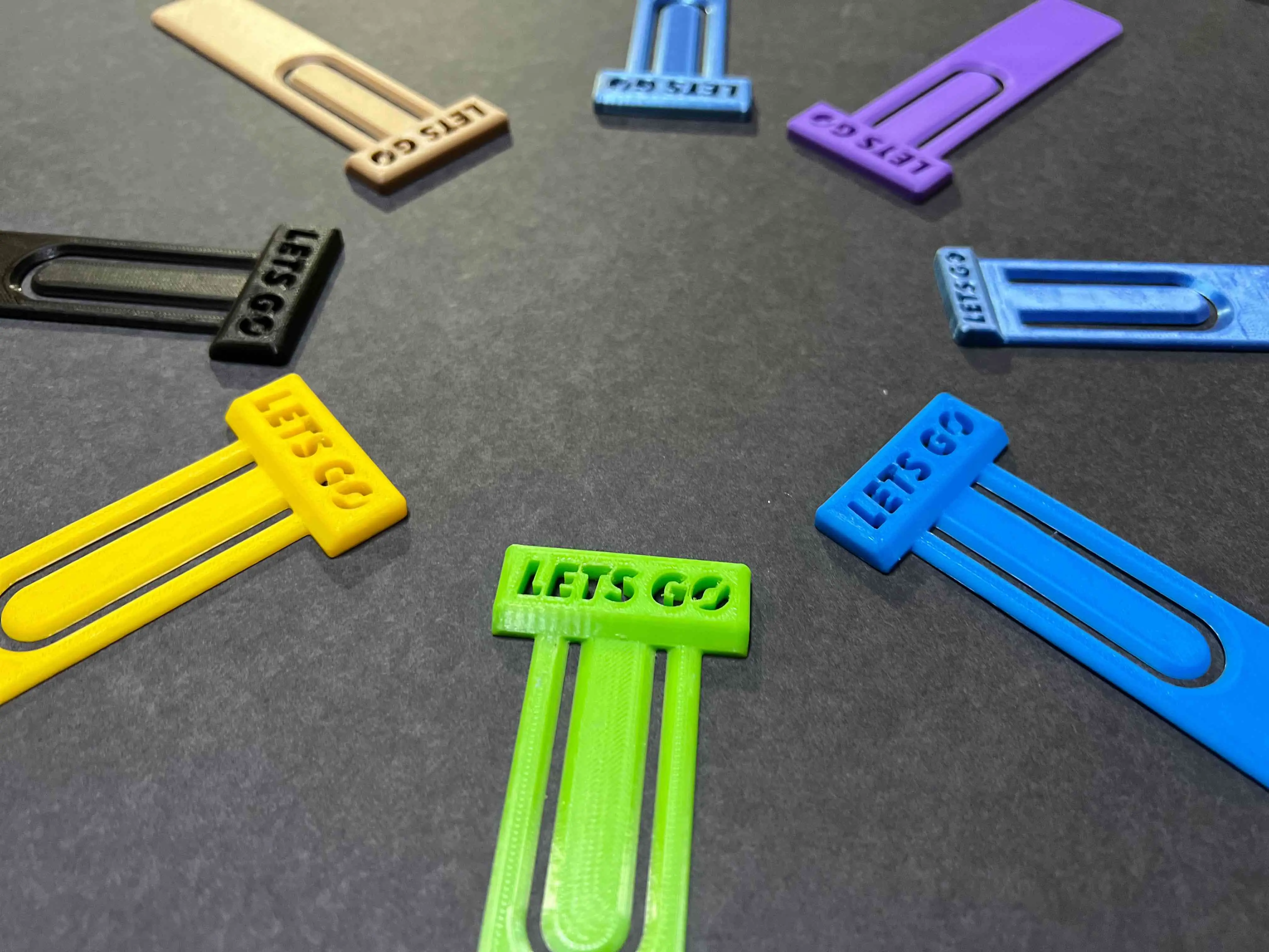 LETS GO! Bookmark