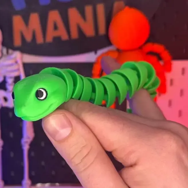 Flexi Snake | Serpent articulé imprimé en place