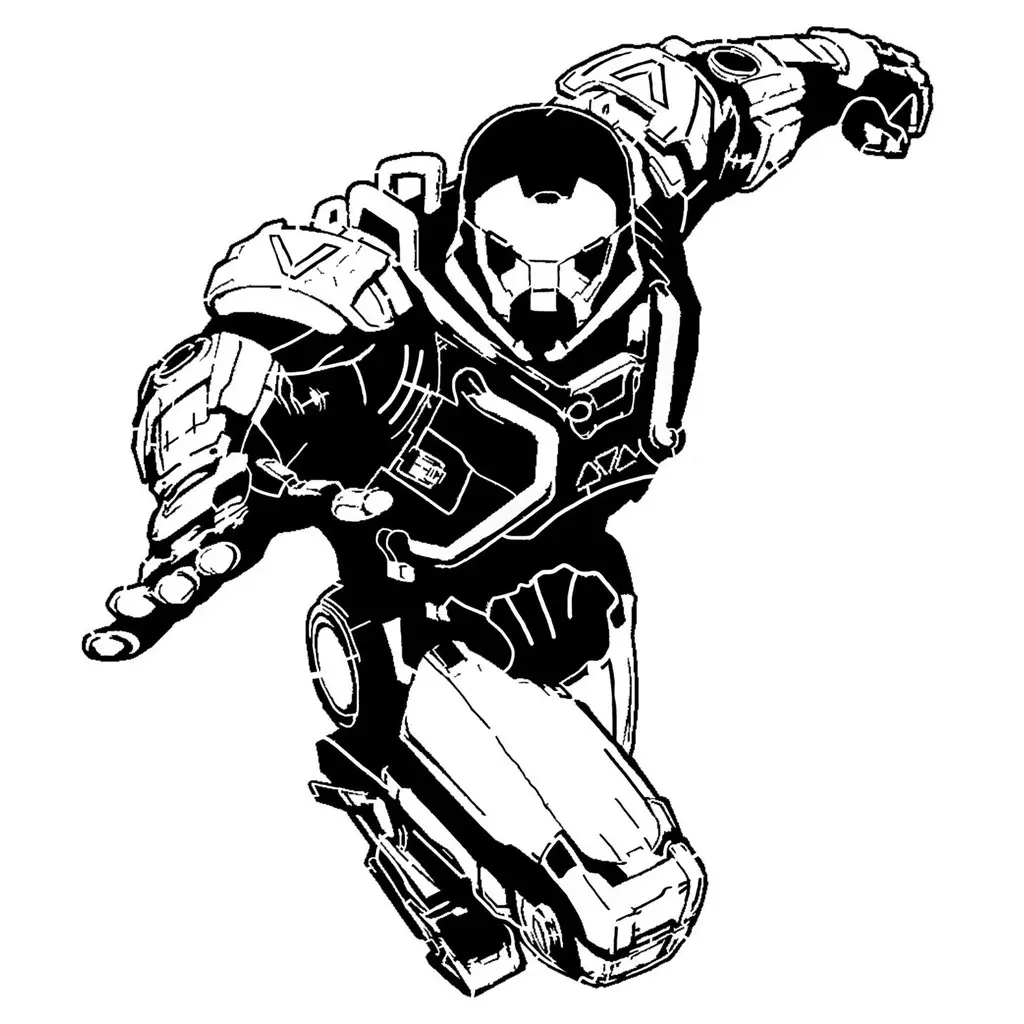 Anthem Ranger Javelin stencil