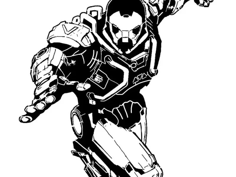Anthem Ranger Javelin stencil