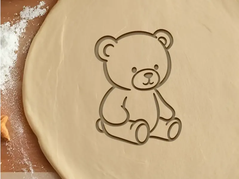 Emporte-pièce ours mignon, emporte-pièce à biscuits