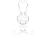 Wall Mounted Bathroom Hooks-6