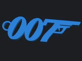 007 keychain