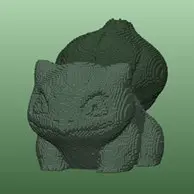 Voxel Bulbasaur
