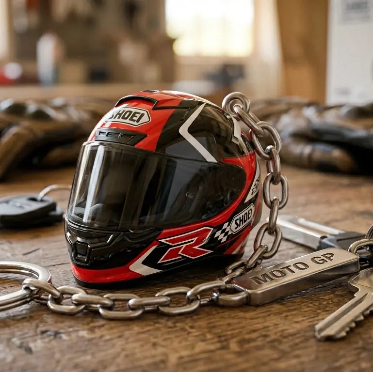 Motorcycle Keychain - Lifestyle - PLA - 3D printed product - фото 7
