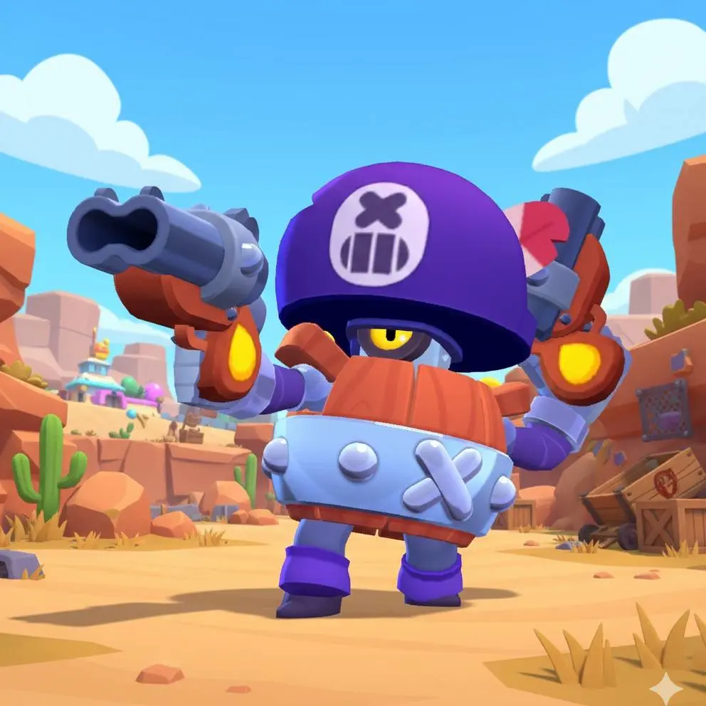 Darryl from Brawl Stars