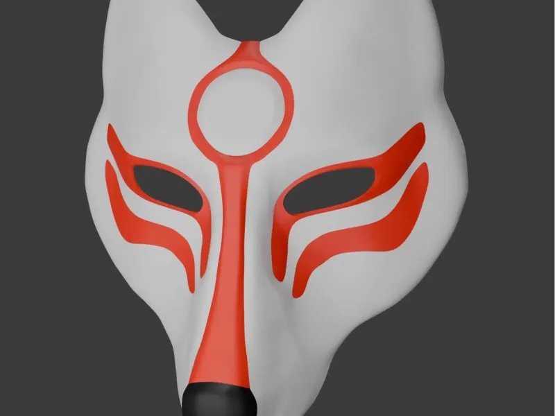 Full Face Fox Mask