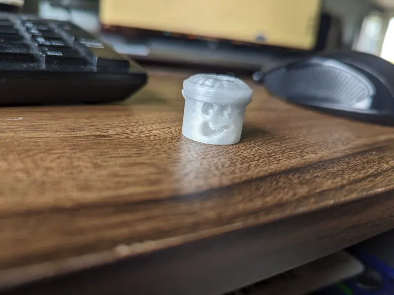 Ghost Straw Charm