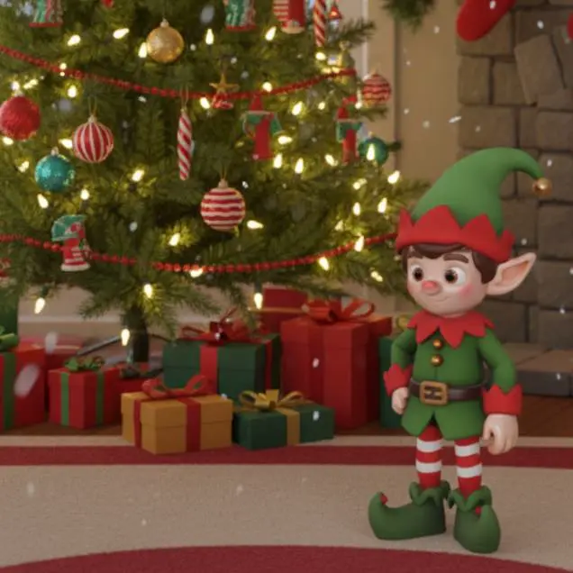 Holiday Helper Elf Figure