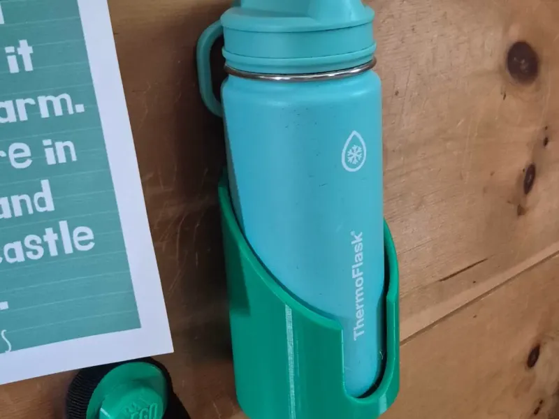 Wall Mounted 3" Water Bottle Holder