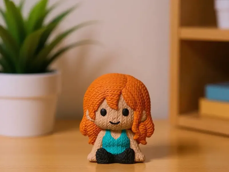 Nami - One Piece - Knitted - Crochet