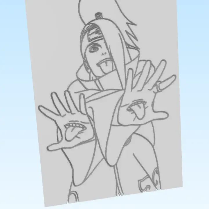 Deidara NARUTO SHIPPUDEN 