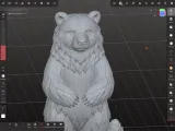 Rustic Bear Totem-3