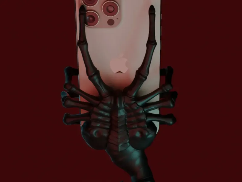 facehugger phone holder 