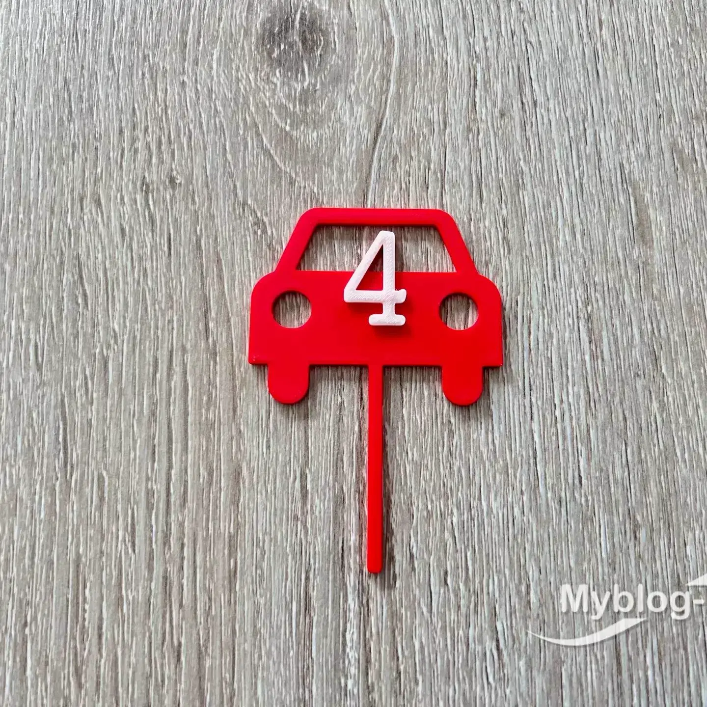 4 year old car cake decorations