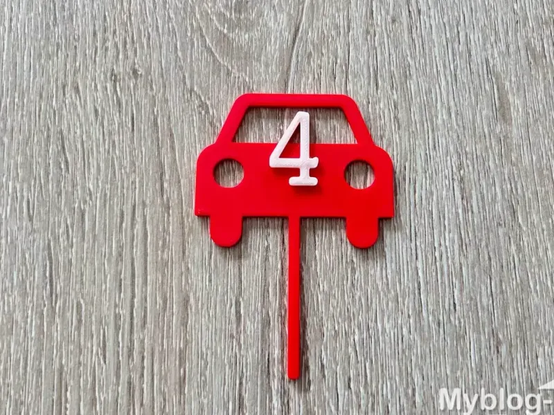 4 year old car cake decorations